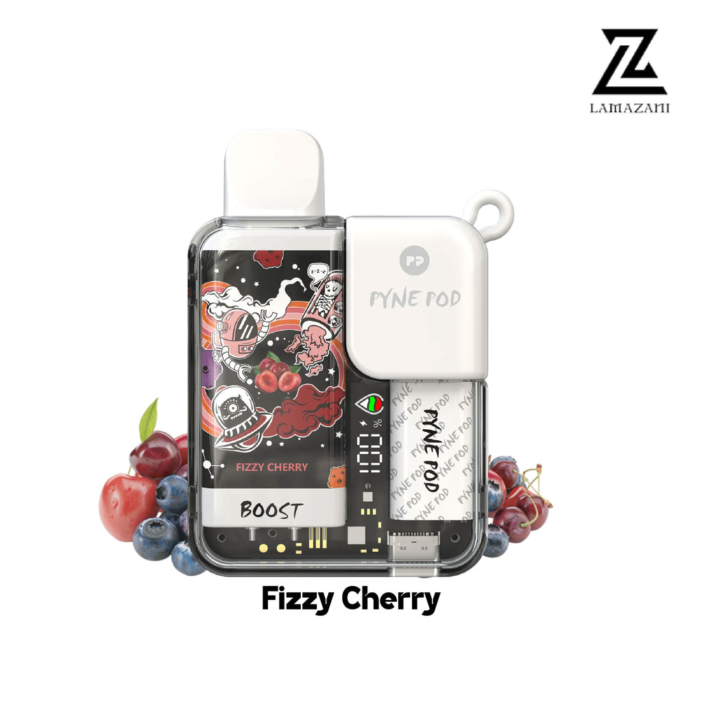 PYNE POD rechargeable vape fizzy cherry