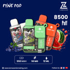 PYNE POD 8500 puffs rechargeable vape