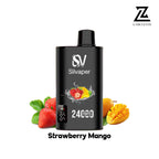Silvaper 24000 puffs Strawberry Mango disposable vape 