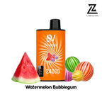 Silvaper 24000 puffs watermelon bubblegum disposable vape 