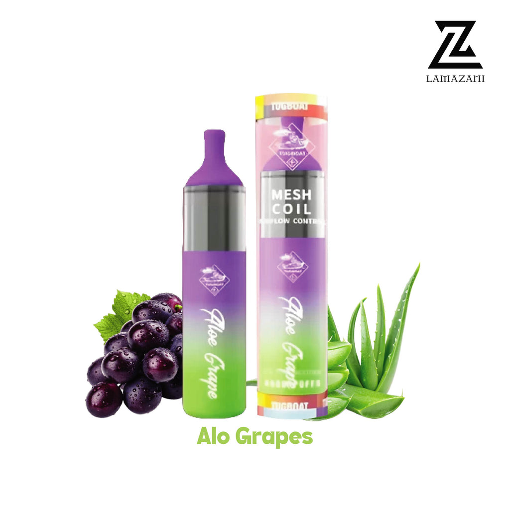 TUGBOAT EVO Alo Grapes Disposable Vape - Lamazani
