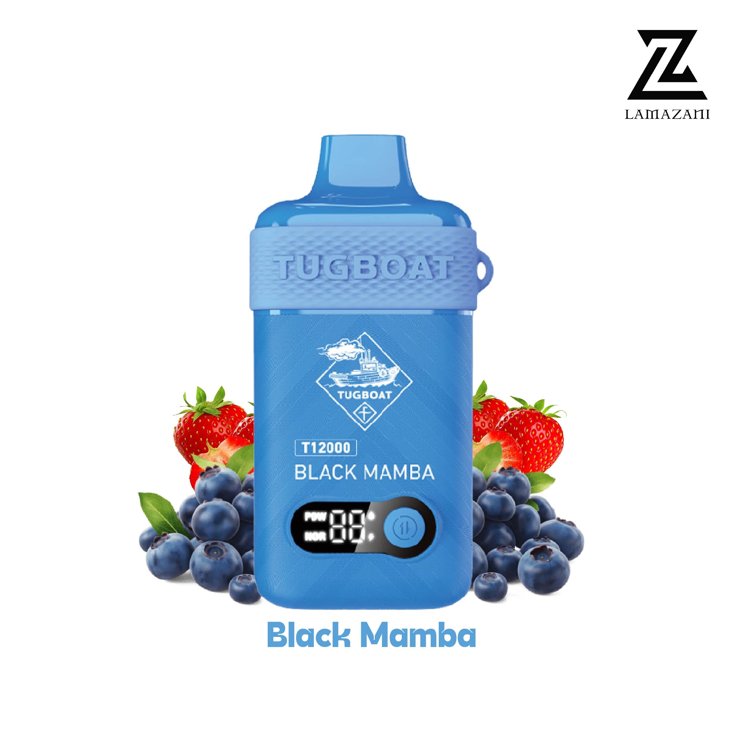 Tugboat T12000 Black Mamba Disposable Vape 
