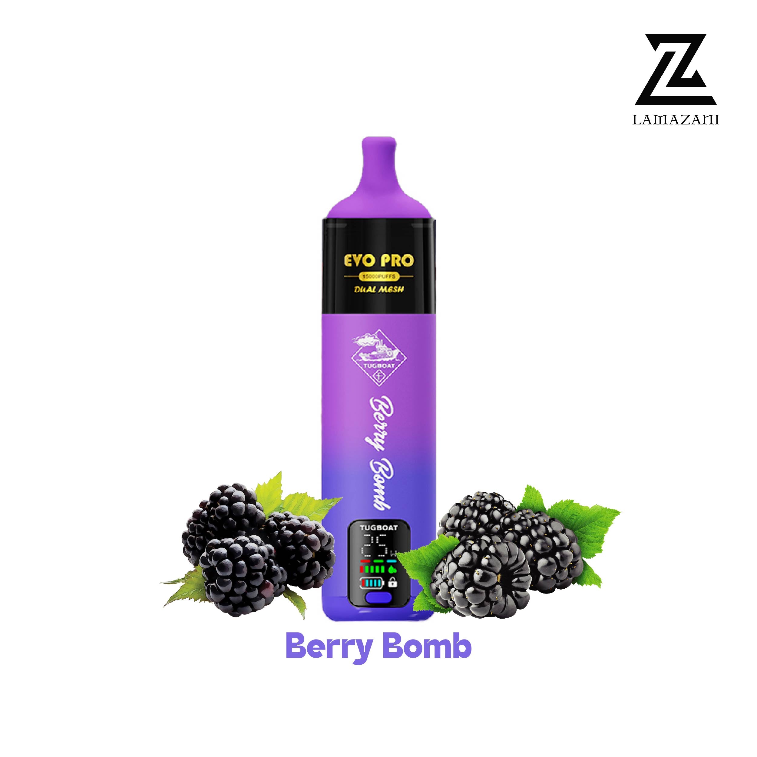 Tugboat Evo Pro Berry Bomb  Disposable Vape Device
