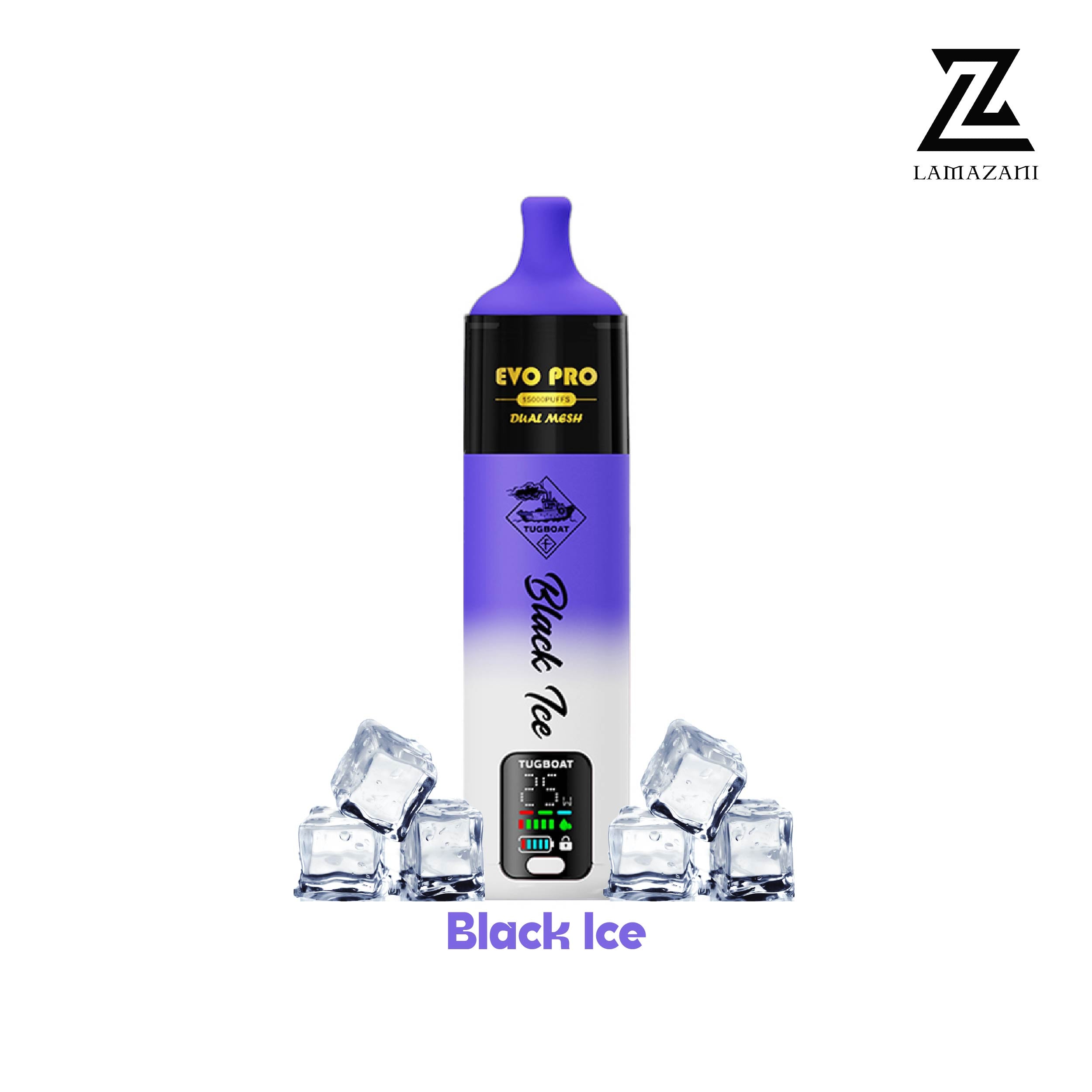 Tugboat Evo Pro Black Ice    Disposable Vape Device