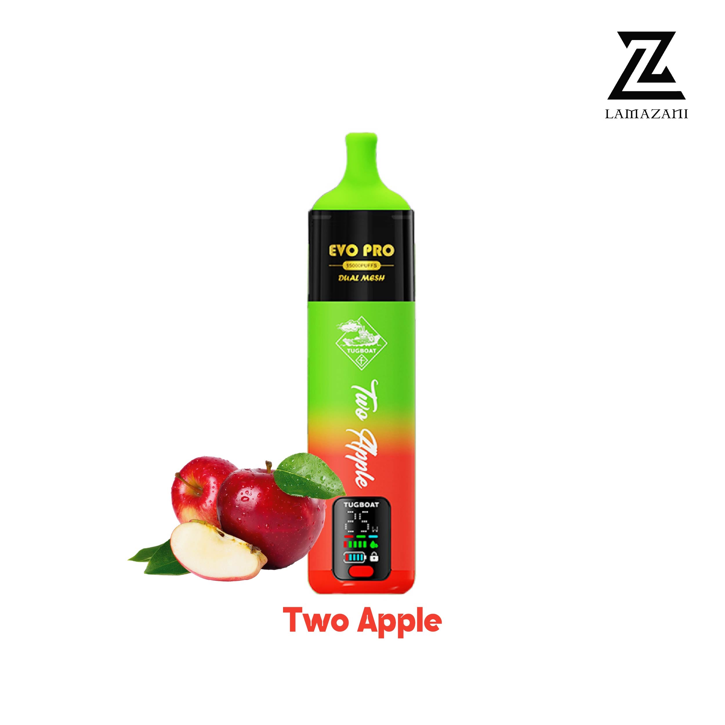 Tugboat Evo Pro Two Apple Disposable Vape Device