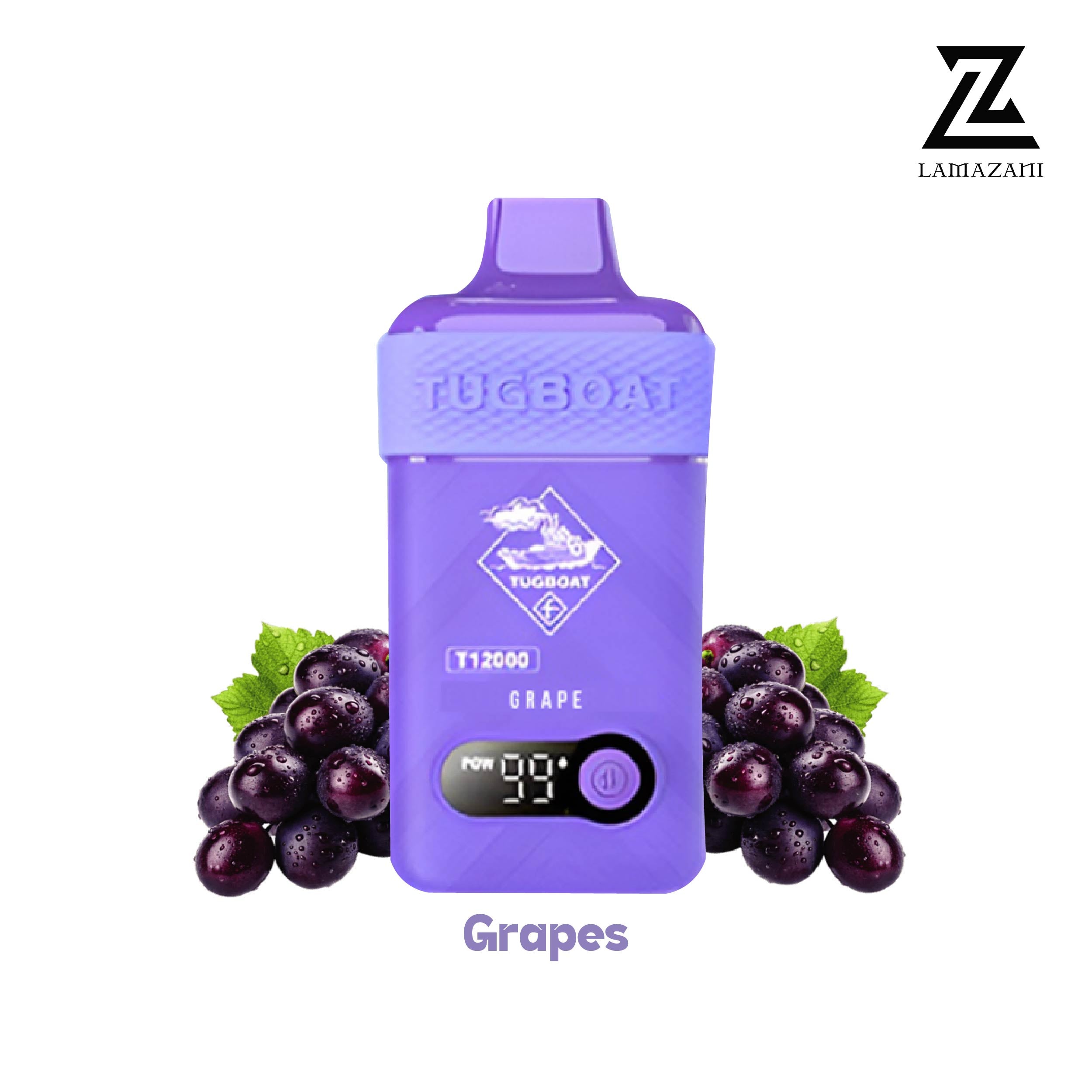 Tugboat T12000 Grapes Disposable Vape 
