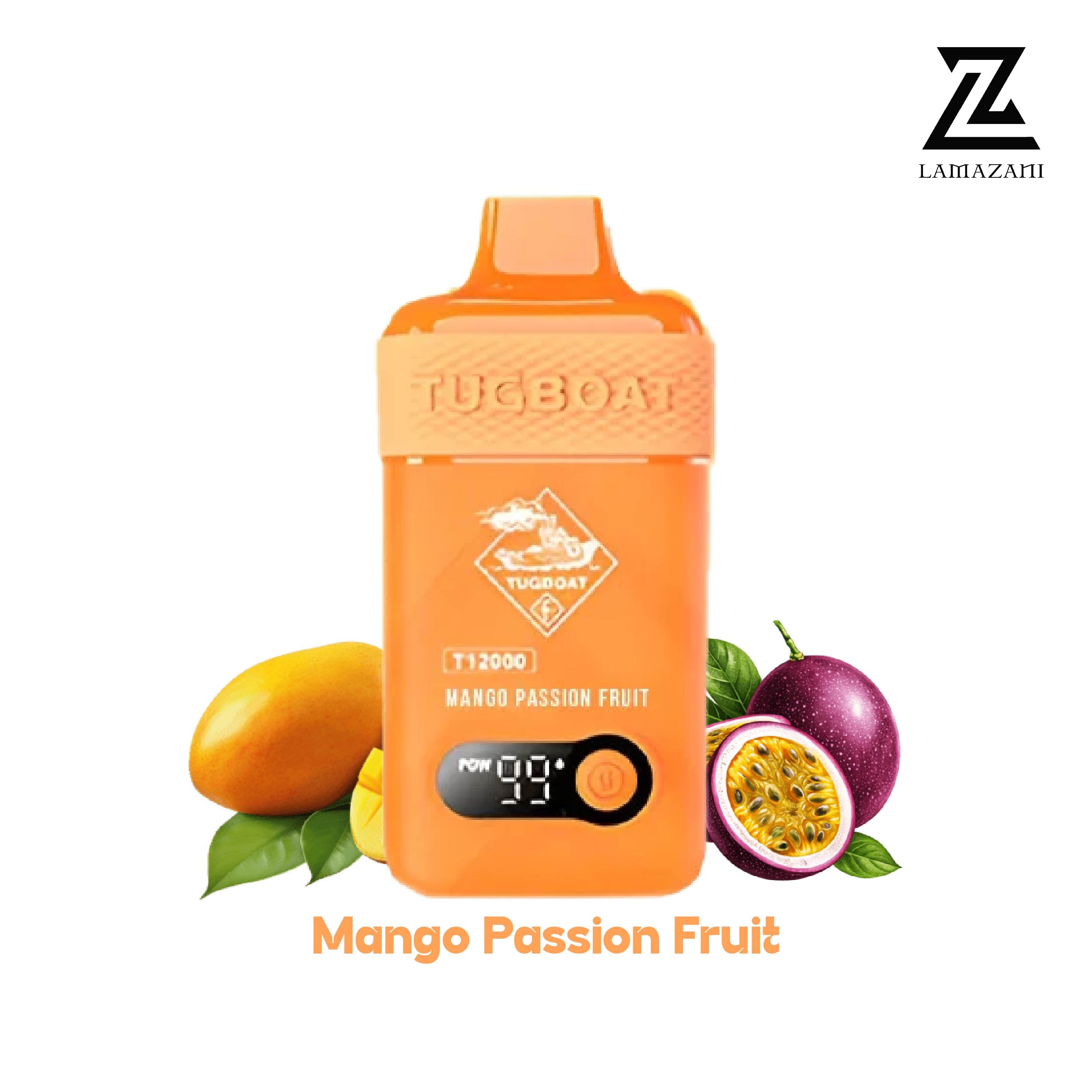 Tugboat T12000 Mango Passion Fruit Disposable Vape 