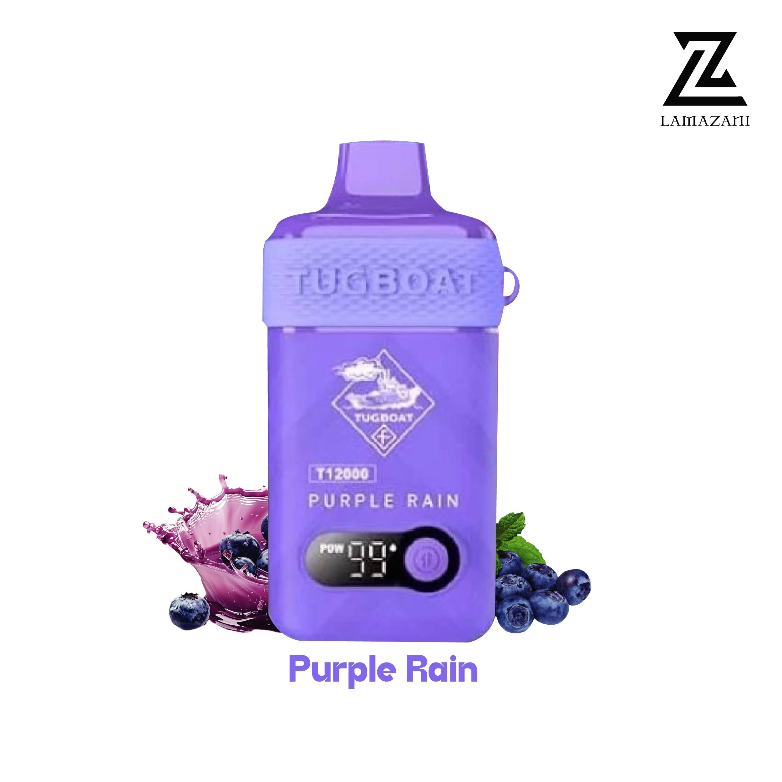 Tugboat T12000 Purple Rain Disposable Vape 
