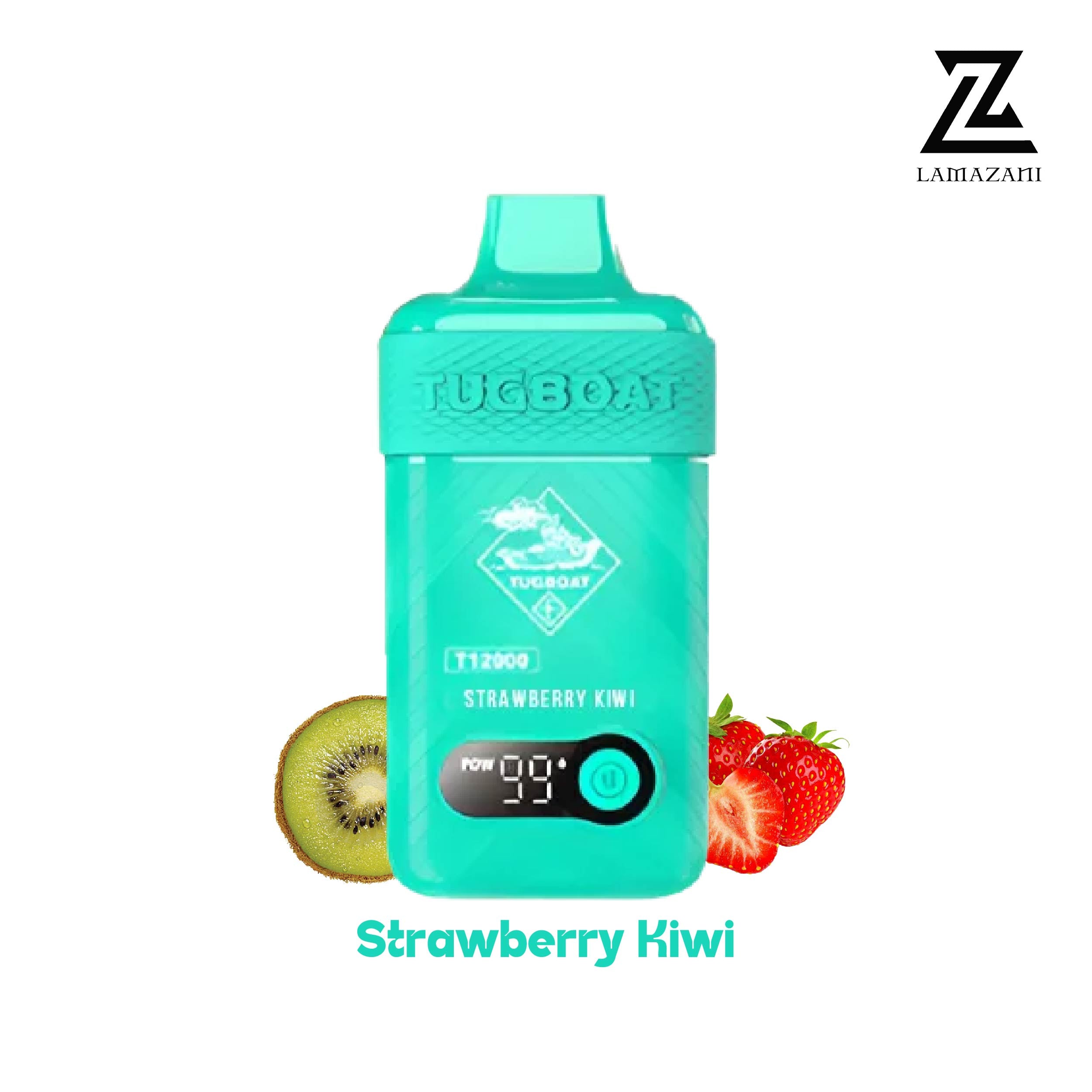 Tugboat T12000 Strawberry Kiwi Disposable Vape 
