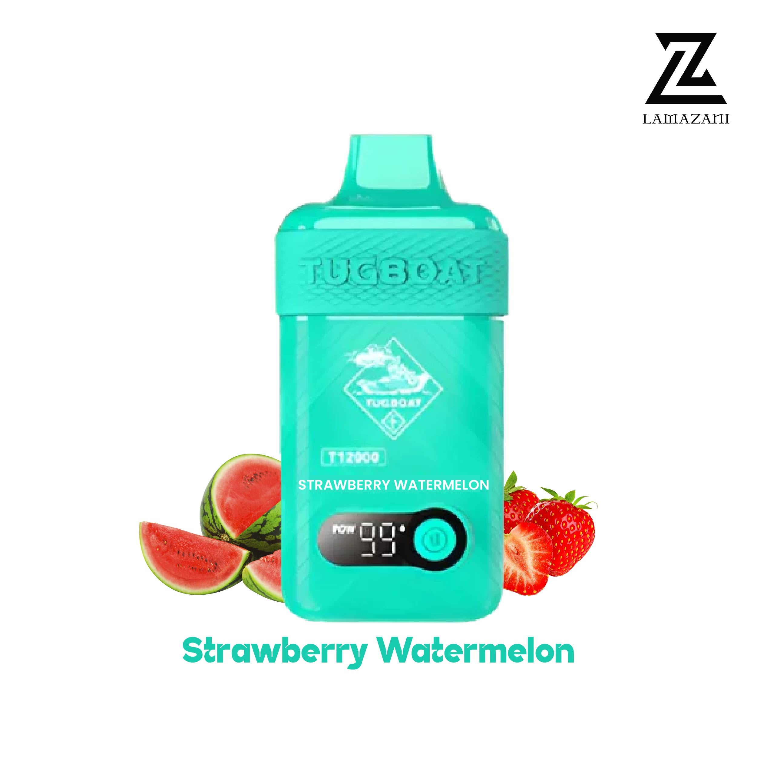 Tugboat T12000 Strawberry Watermelon Disposable Vape 
