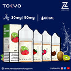 Tokyo 30ml nic salt vape – Iced Strawberry Kiwi 30mg/50mg.