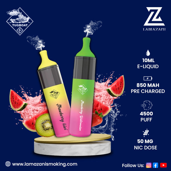 TUGBOAT EVO 4500 Puffs Disposable Vape
