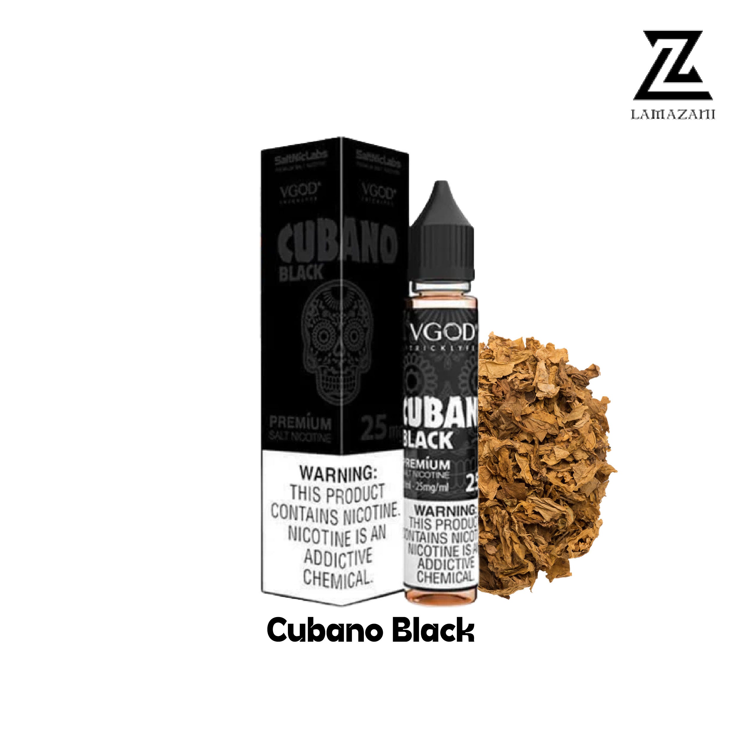 VGOD  25mg Cubano Black - Lamazani