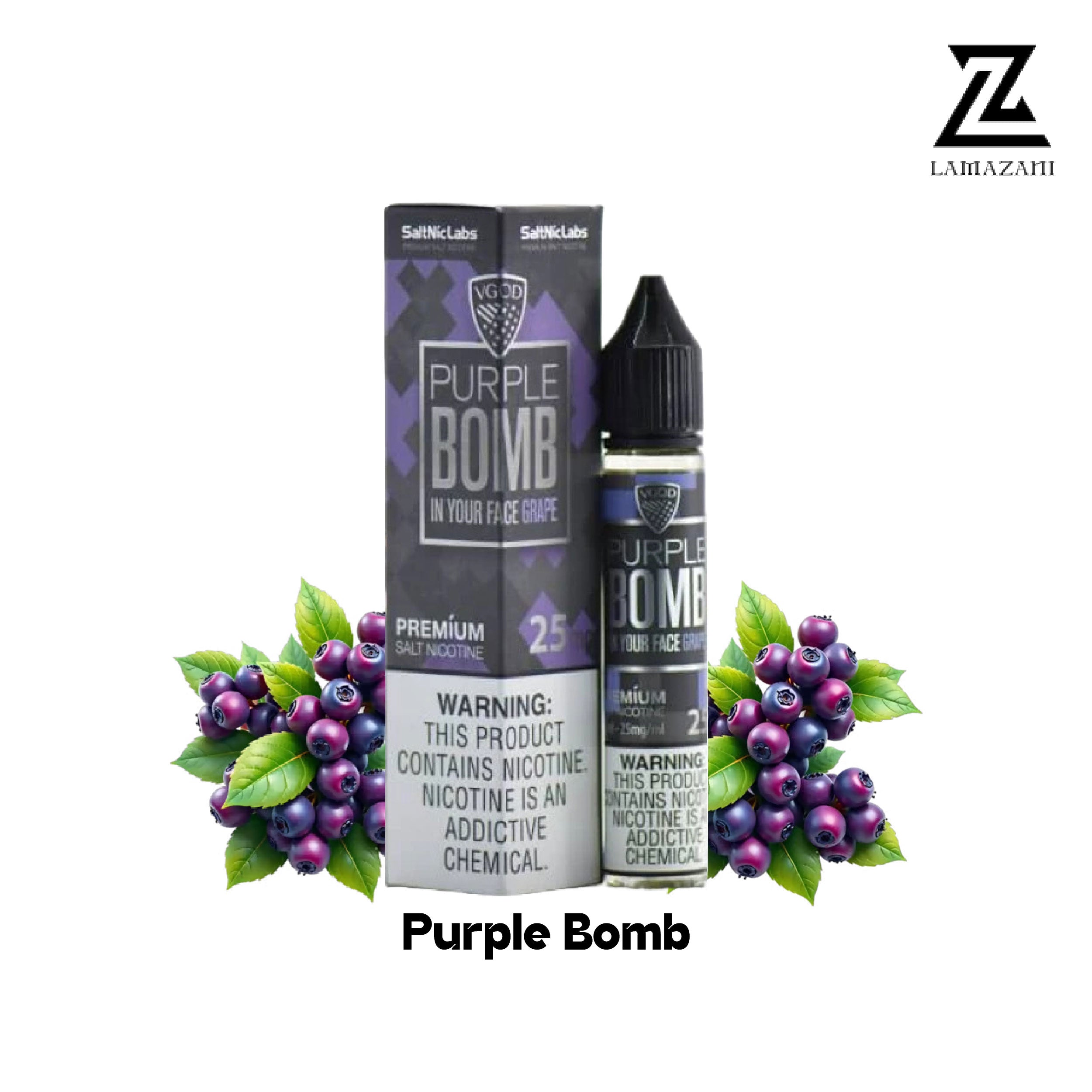 VGOD  25mg Purple Bomb - Lamazani