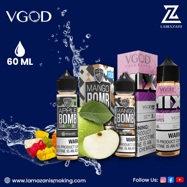  VGOD 60ml e-liquid bottle with premium vape juice flavor