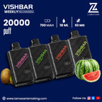 VISHBAR Weekly 20000 PUFFS DESPOSABLE VAPE - LAMAZANI