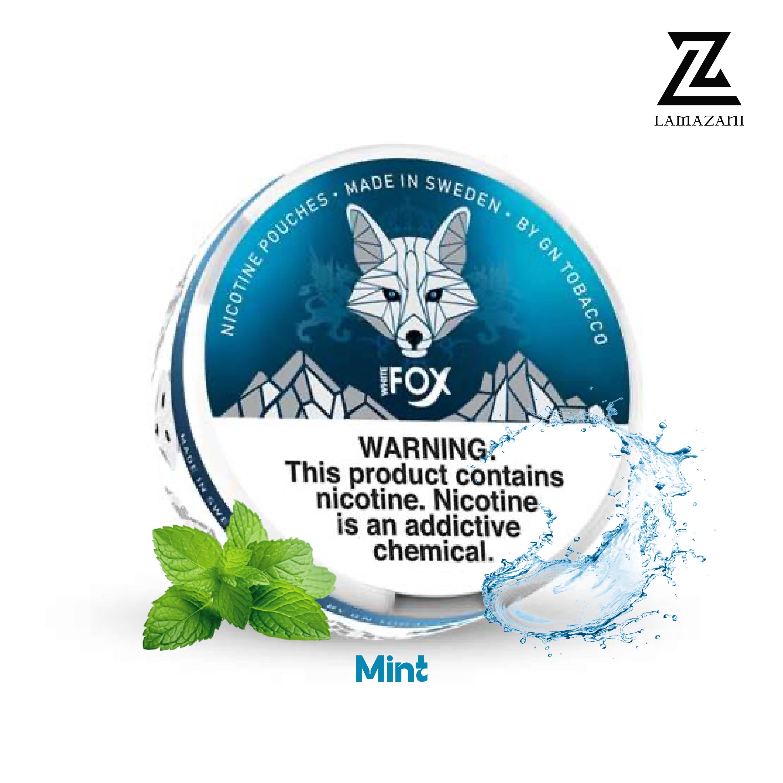 cigarettes white fox nicotine pouches Black Edition White Fox Original - Snus