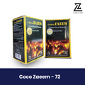 Coco Zaeem 72 PCS Coconut Charcoal 1KG premium hookah coal for shisha at Lamazani UAE