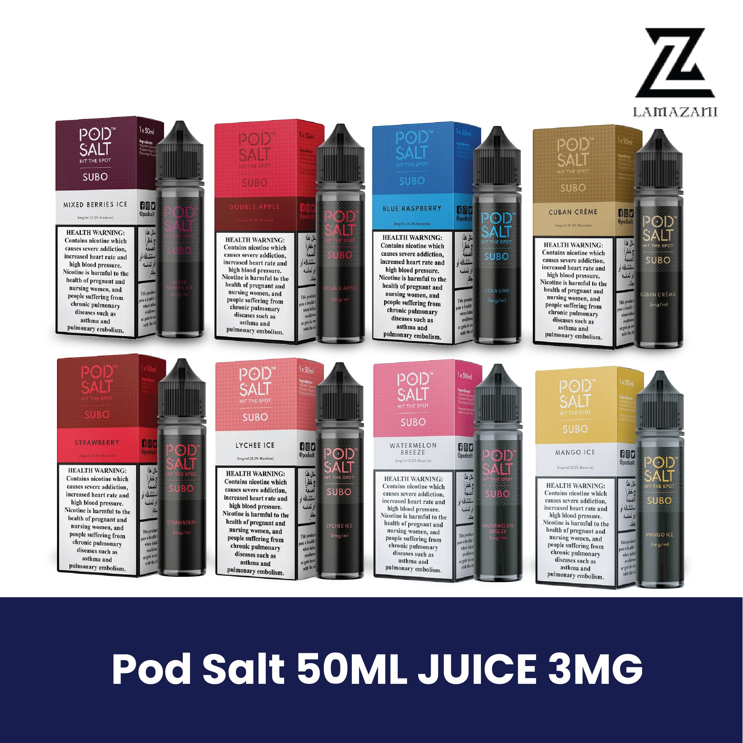 Buy Pod Salt Nic Salt Vape Juice 30ml Online UAE